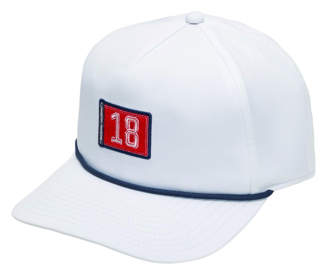 FootJoy FJ Panel - 18th Hole casquette unisexe, blanche