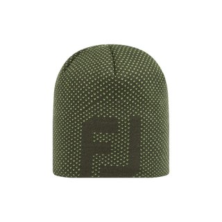 FootJoy FJ Dot Jacquard Beanie bonnet d'hiver, olive/vert acide