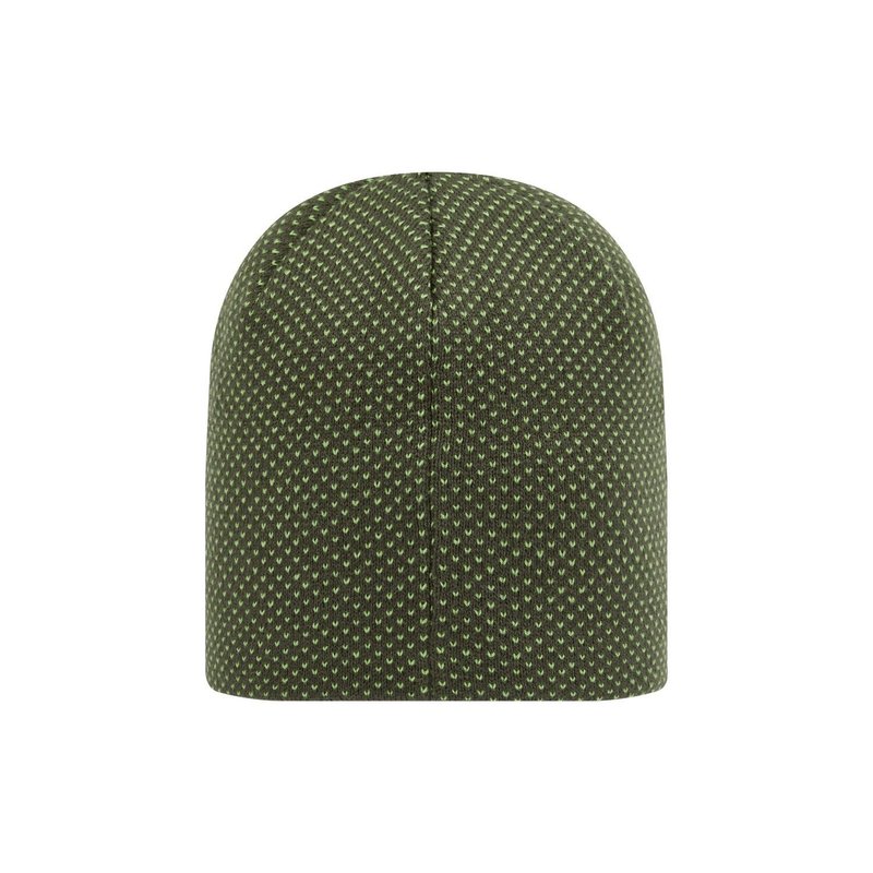 FootJoy FJ Dot Jacquard Beanie bonnet d'hiver, olive/vert acide