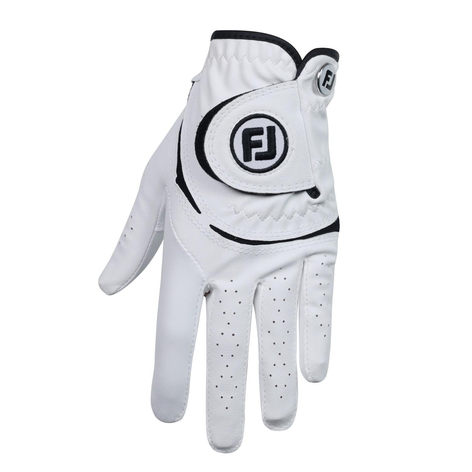 FootJoy FJ Junior gant de golf enfant, blanc