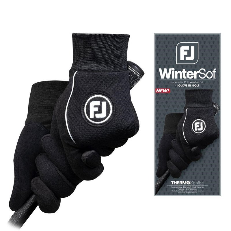 FootJoy WinterSof gant homme, noir