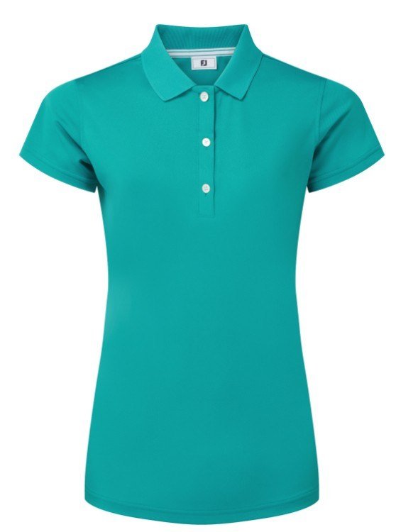 FootJoy Stretch Pique Solid polo femme, vert