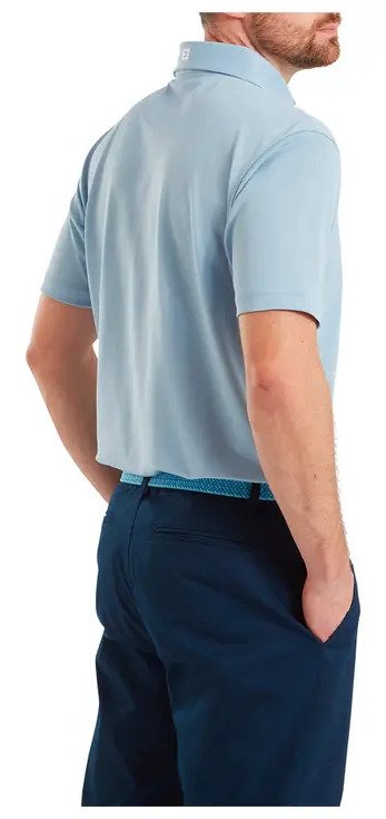 FootJoy Stretch Pique Solid polo homme, chambray