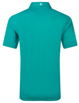 FootJoy Stretch Pique Solid polo homme, tile blue