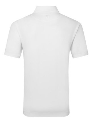 FootJoy Lisle Solid polo homme, blanc