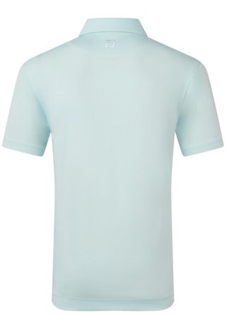 FootJoy Lisle Solid polo homme, bleu glacé