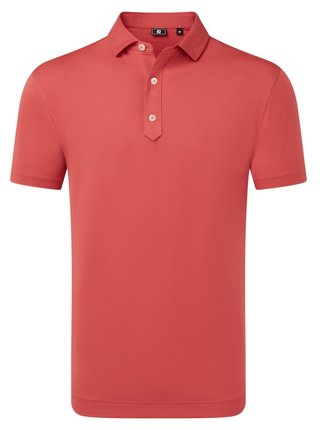 FootJoy Lisle Solid polo homme, nantucket red