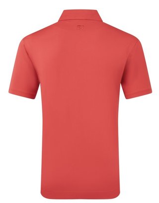 FootJoy Lisle Solid polo homme, nantucket red