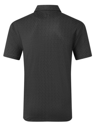 FootJoy Modernist Geo Pique polo homme, charcoal/black