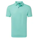 FootJoy Modernist Geo Pique polo homme, blue reef/sea glass