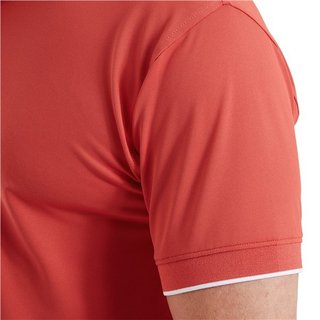 FootJoy FJ Wordmark Pique polo homme, nantucket red