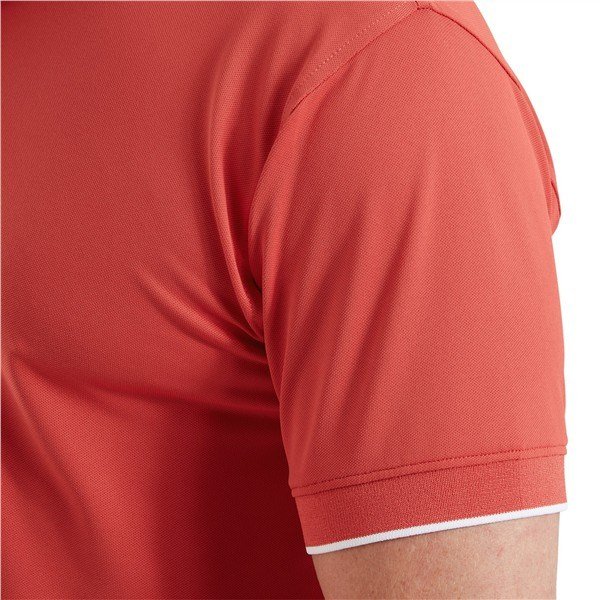 FootJoy FJ Wordmark Pique polo homme, nantucket red