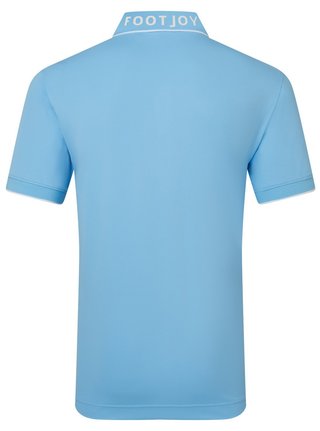 FootJoy FJ Wordmark Pique polo homme, blue reef