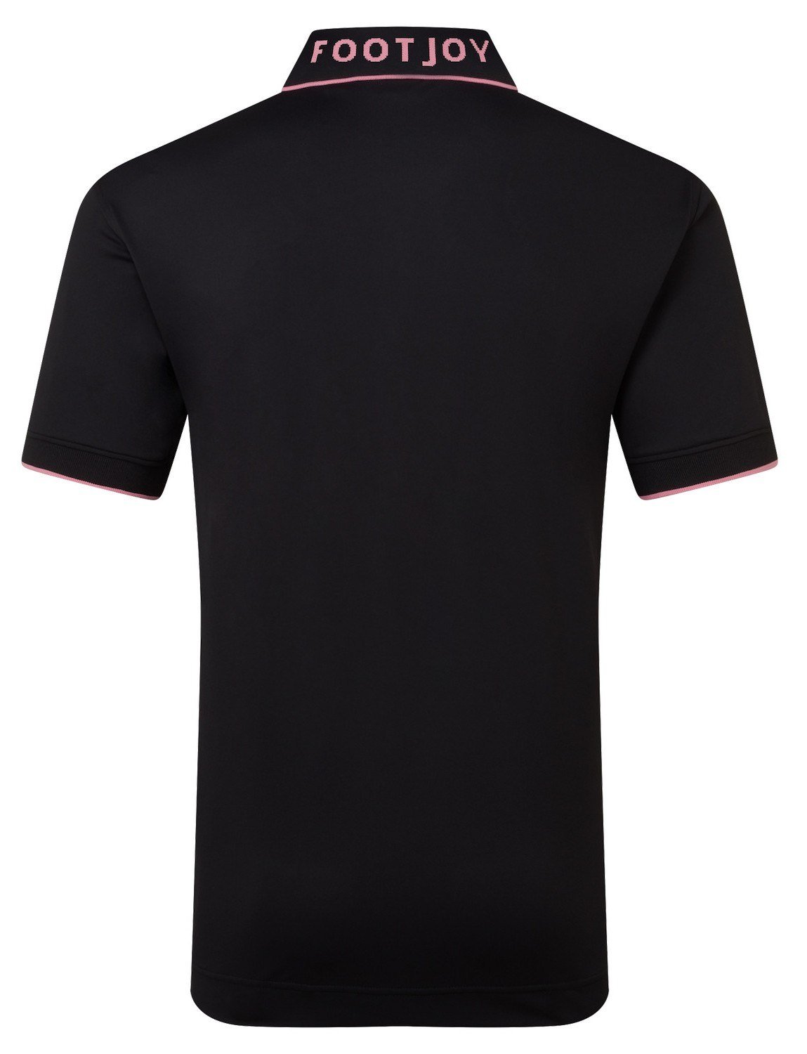 FootJoy FJ Wordmark polo homme, pique black