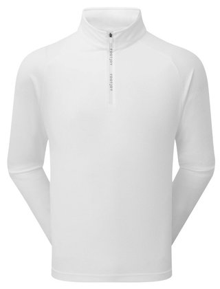 FootJoy Wordmark Chill Out sweat homme, blanc/gris