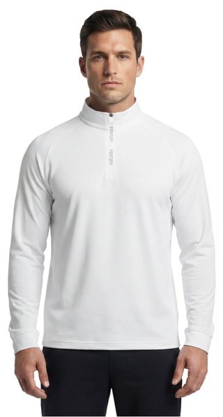 FootJoy Wordmark Chill Out sweat homme, blanc/gris