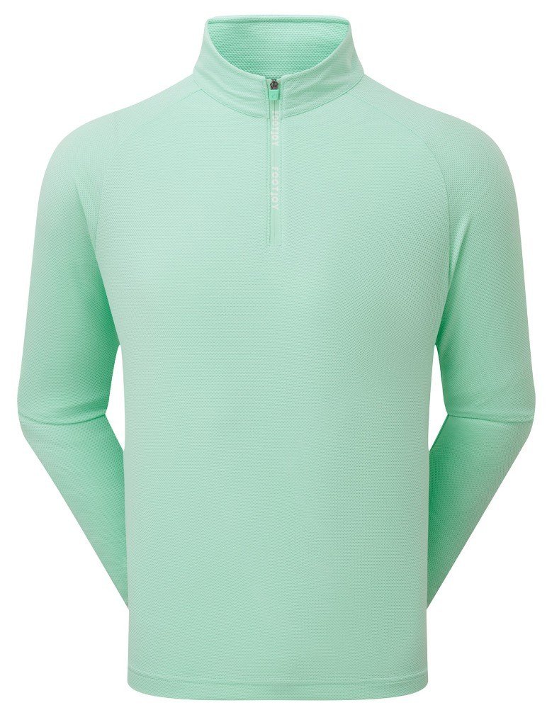 FootJoy Wordmark Chill Out sweat homme, sea glass/white