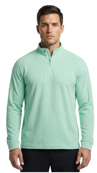 FootJoy Wordmark Chill Out sweat homme, sea glass/white