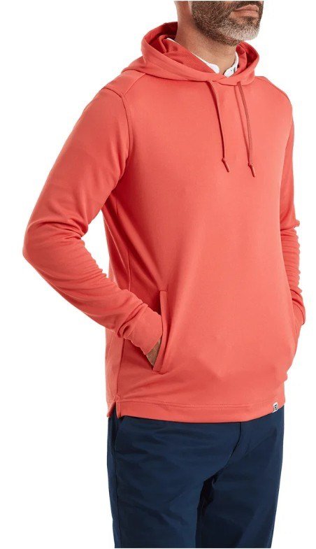 FootJoy Lightweight Hoodie sweat homme, solid nantucket red