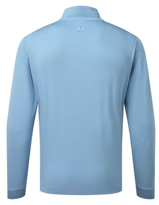 FootJoy Ottoman Stripe Chill-Out sweat-shirt homme, chambray/coastal blue