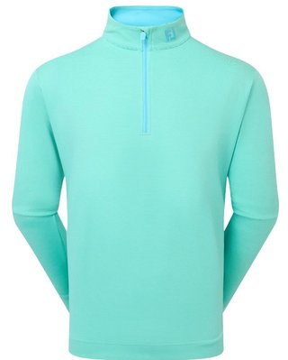 FootJoy Ottoman Stripe Chill-Out sweat-shirt homme, blue reef/sea glass