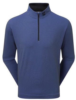 FootJoy Ottoman Stripe Chill-Out sweatshirt homme, black/vivid violet