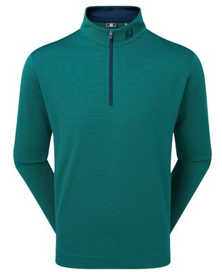 FootJoy Ottoman Stripe Chill-Out sweatshirt homme, navy/field green
