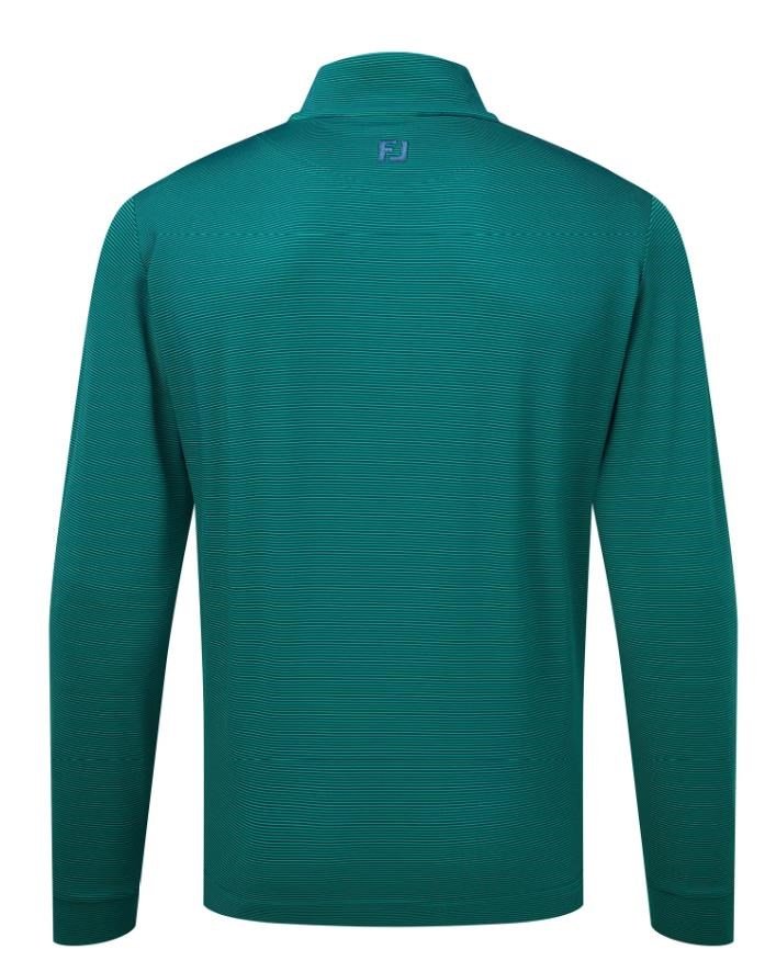 FootJoy Ottoman Stripe Chill-Out sweatshirt homme, navy/field green