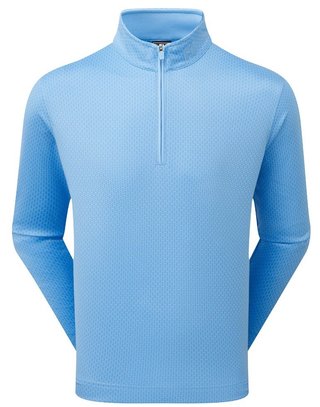 FootJoy Nautical Flag Tonal Chill Out sweatshirt homme, blue reef/deep reef