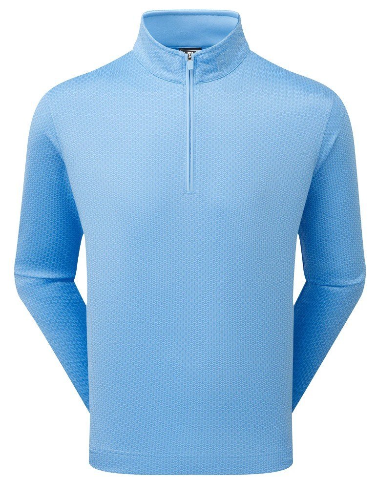 FootJoy Nautical Flag Tonal Chill Out sweatshirt homme, blue reef/deep reef
