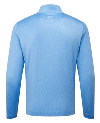 FootJoy Nautical Flag Tonal Chill Out sweatshirt homme, blue reef/deep reef