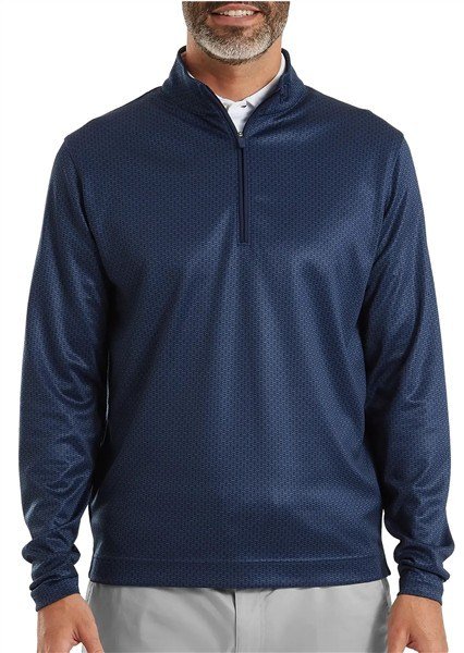 FootJoy Nautical Flag Tonal Chill Out sweatshirt homme, navy