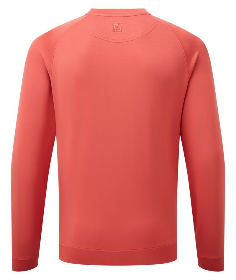 FootJoy Crew Neck sweatshirt homme, nantucket red