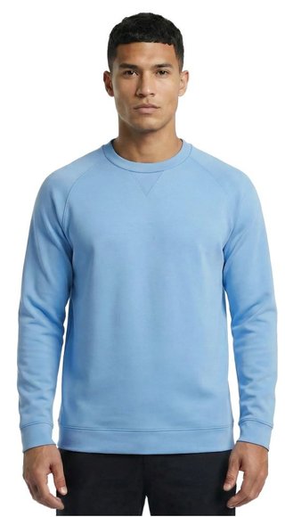 FootJoy Crew Neck sweat-shirt homme, blue reef
