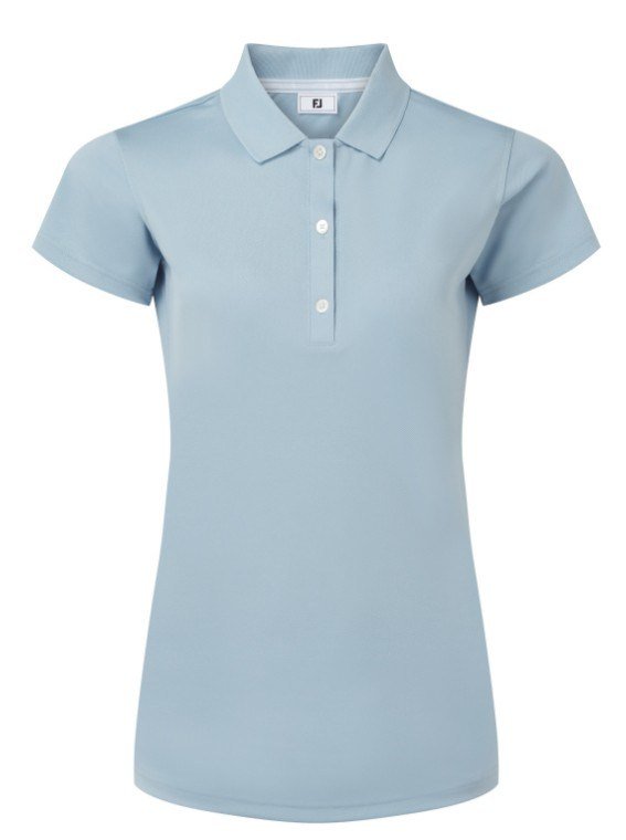 FootJoy Stretch Pique Solid polo femme, chambray