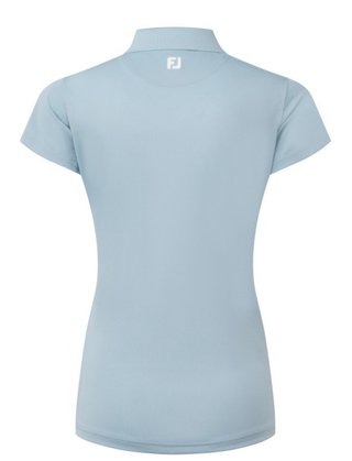 FootJoy Stretch Pique Solid polo femme, chambray