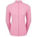 FootJoy Full-Zip Rib Midlayer pull femme, rose
