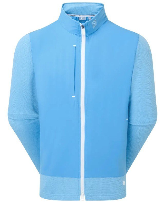 FootJoy Tempo Hybrid Full-Zip veste homme, blue reef/deep reef