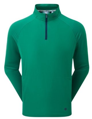 FootJoy Tempo Tech Midlayer pull homme, field green