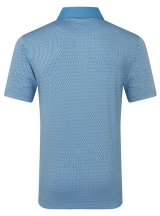 FootJoy Star Geo Jacquard polo homme, coastal blue