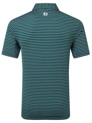 FootJoy Shadow Stripe Lisle polo homme, marine