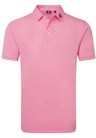 FootJoy Stretch Pique Solid polo homme, pink pop
