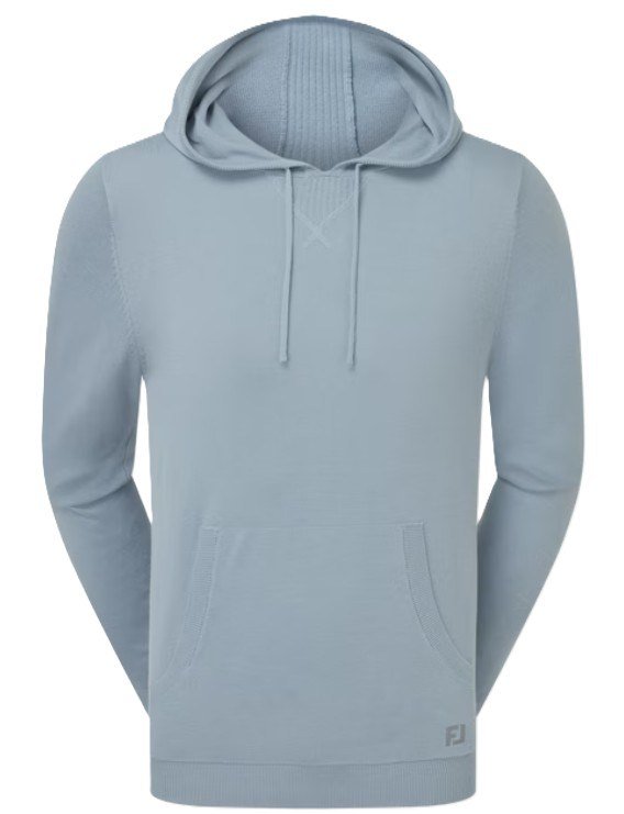 FootJoy drirelease Knit Hoodie sweat homme, chambray