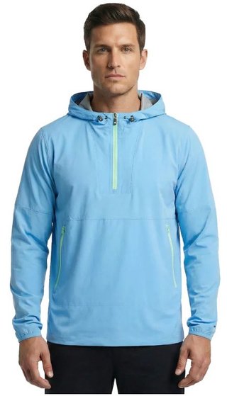 FootJoy HydroLite X Hoodie veste homme, deep reef/sea glass