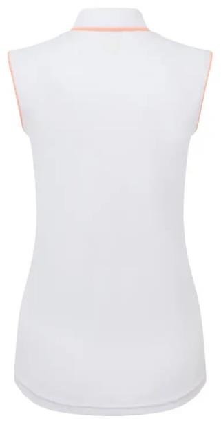 FootJoy Sleeveless polo femme, blanc