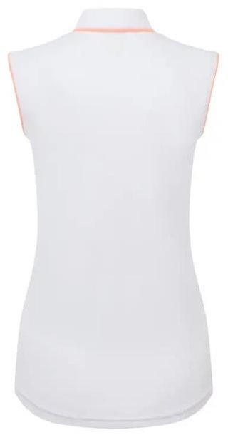 FootJoy Sleeveless polo femme, blanc