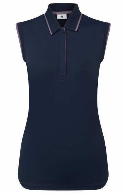 FootJoy Sleeveless polo femme, marine