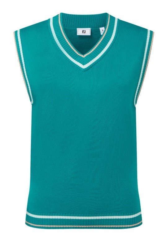 FootJoy Sweater Tank gilet femme, tile blue