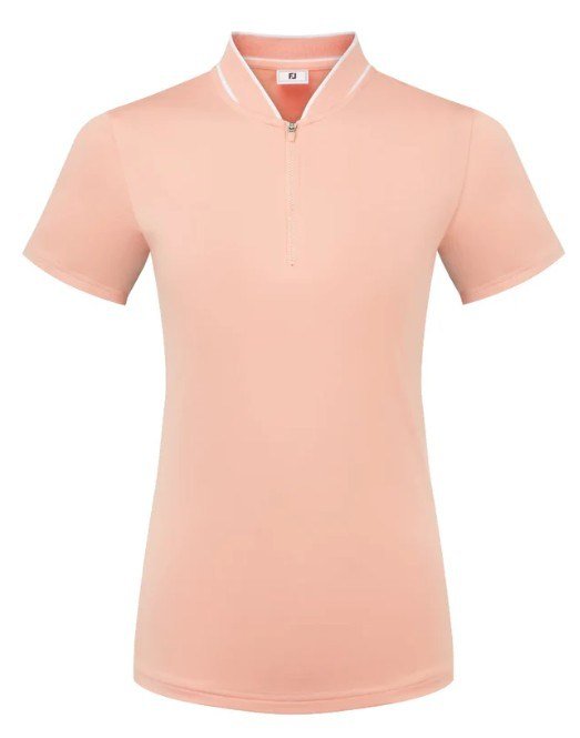 FootJoy Zip Blade polo femme, desert peach