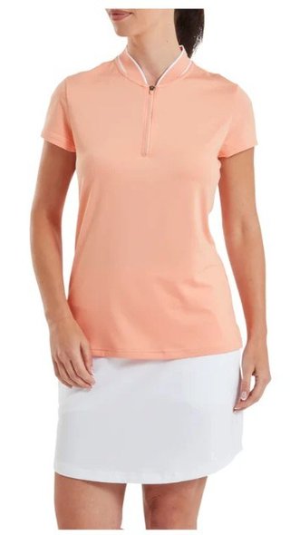FootJoy Zip Blade polo femme, desert peach